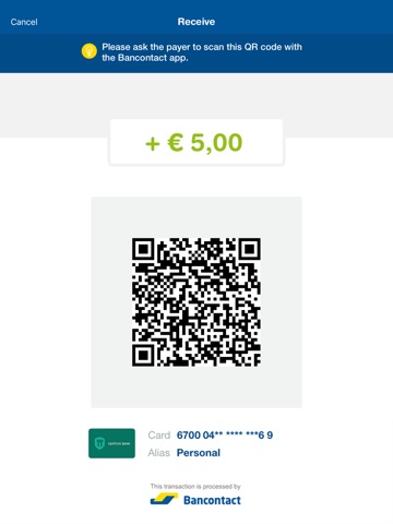 Payconiq by Bancontact screenshot 3
