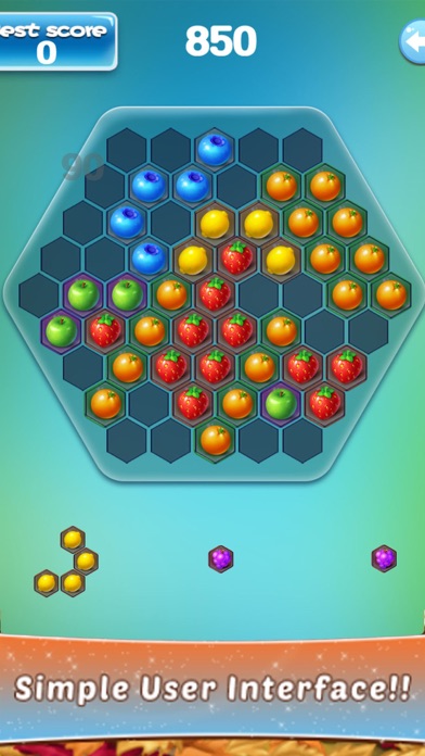 Shape Fruit Puzzle screenshot 3