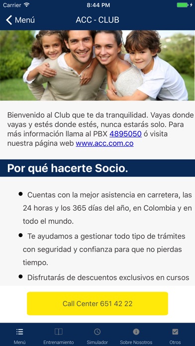 Automóvil Club de Colombia screenshot 3