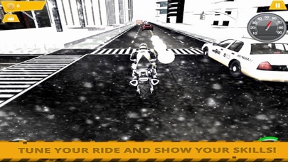 Snow Speed Moto screenshot 3