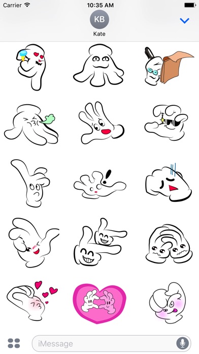 Handy sticker emoji screenshot 3