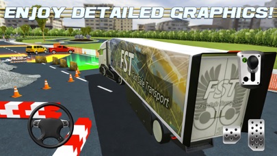 3D Monster Trucker Parking Simulator Game - Real Car Driving Test Run Sim Racing Games Screenshot 3