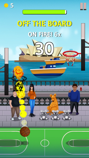 Bouncy Basket: Trick Shot King(圖1)-速報App