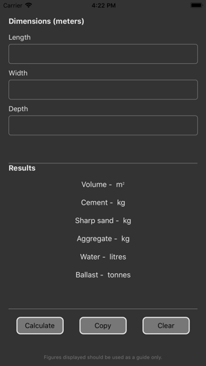 Concrete Calculator(圖5)-速報App