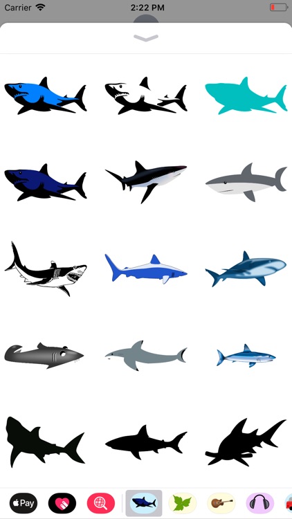 Ocean Shark Stickers