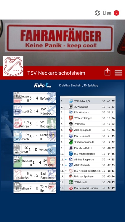 TSV Neckarbischofsheim