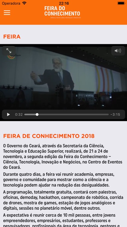 Feira do Conhecimento 2018