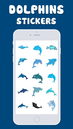 Ocean Dolphin Stickers!(圖2)-速報App