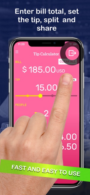 Tip Calculator & Bill Split(圖3)-速報App