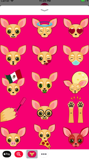 Fawn Chihuahua Emoji Stickers(圖3)-速報App