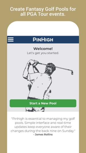 PinHigh - Fantasy Golf