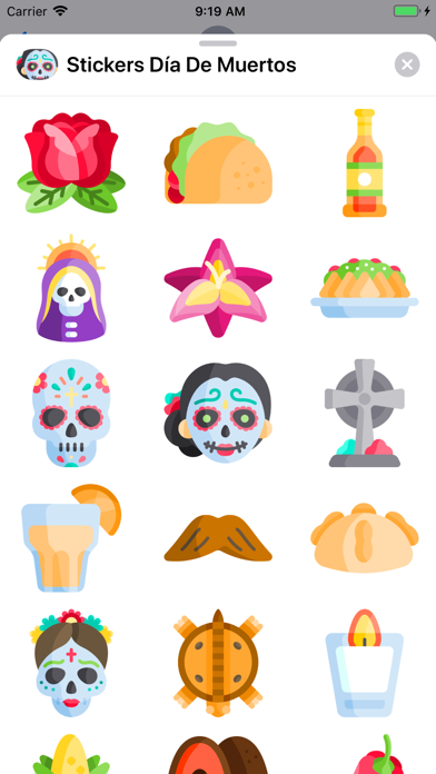 Stickers Día De Muertos screenshot 2