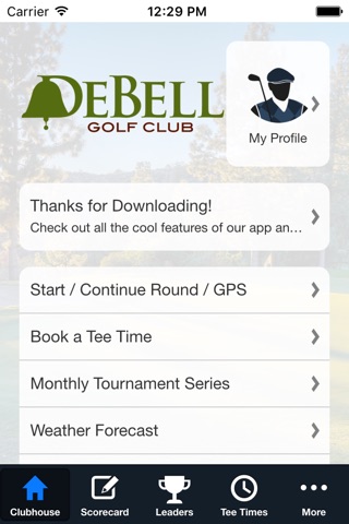 DeBell Golf Club screenshot 2