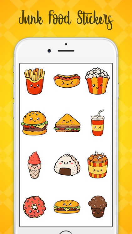 Junk Food Stickers!