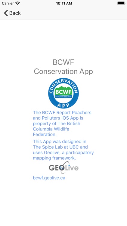 Conservation App screenshot-3