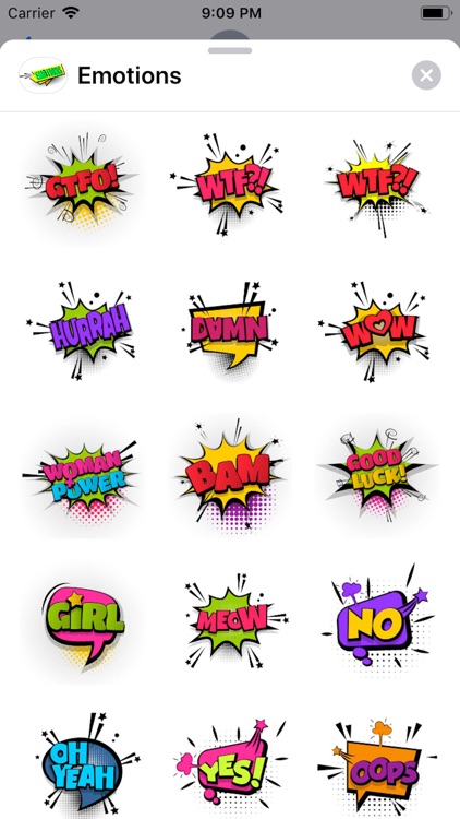 Emotions and Feelings Stickers
