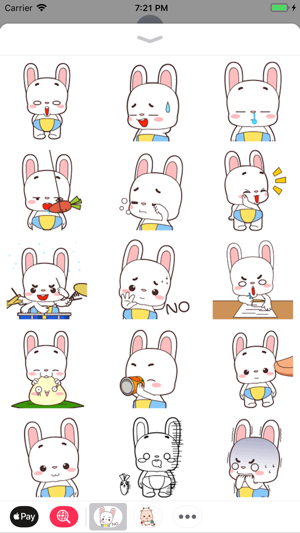 Little Bunny Stickers Pack(圖2)-速報App