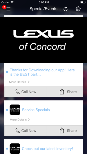 Lexus of Concord DealerApp(圖3)-速報App