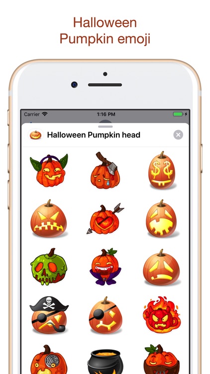 Halloween - Pumpkin emoji