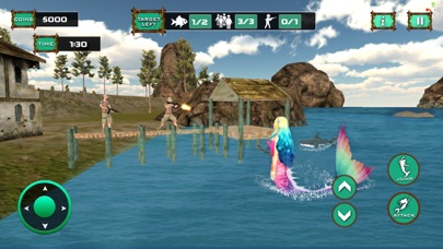 Princess Mermaid Simulator 3D screenshot 3