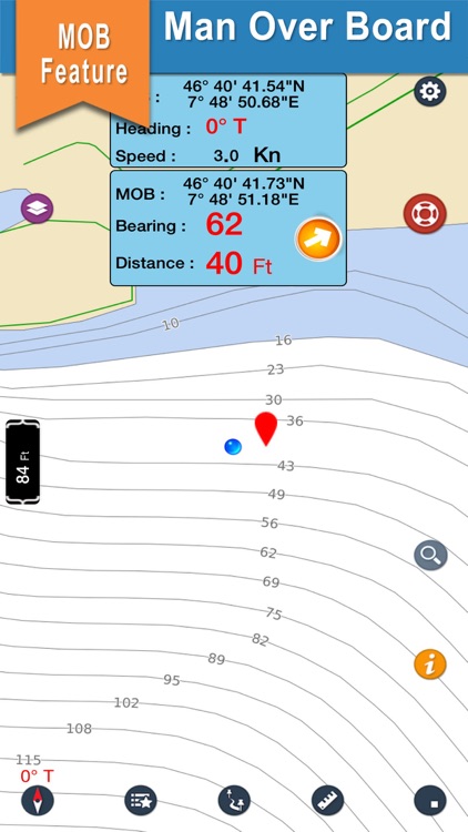 Minnetonka Lake gps offline nautical charts screenshot-3