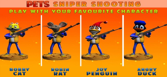 Pets Sniper Shooting Pixel Gun(圖4)-速報App