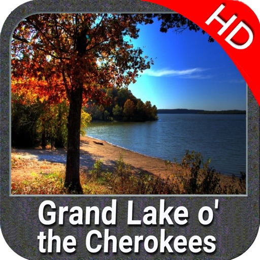 Grand Lake o the Cherokees HD - GPS Map Navigator icon