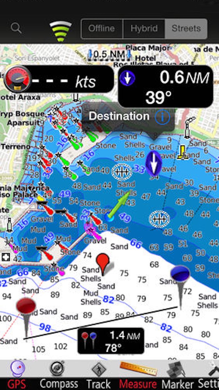 Balearic I. GPS Nautical Chart