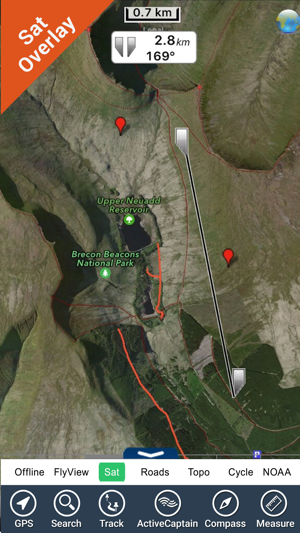 Brecon Beacons National Park - GPS Map Navigator(圖1)-速報App