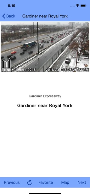 Toronto Traffic Cam