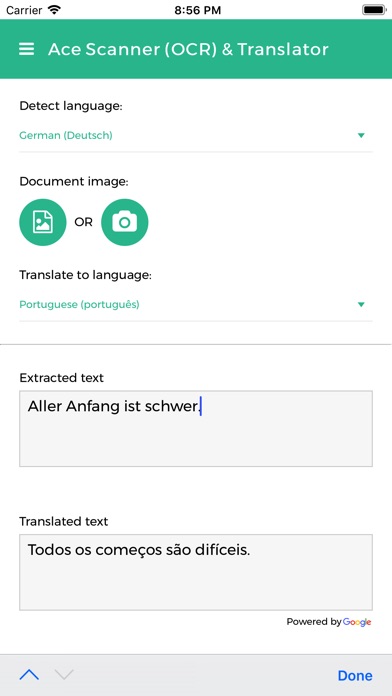 Ace Scanner (OCR) & Translator screenshot 2