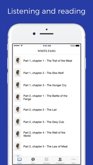 White Fang - sync narration, note, quiz(圖1)-速報App