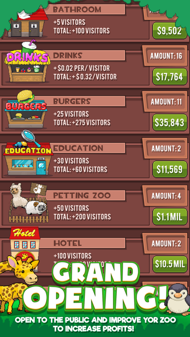 Idle Zoo Tycoon Screenshot 2