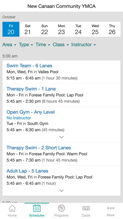 New Canaan YMCA screenshot-3