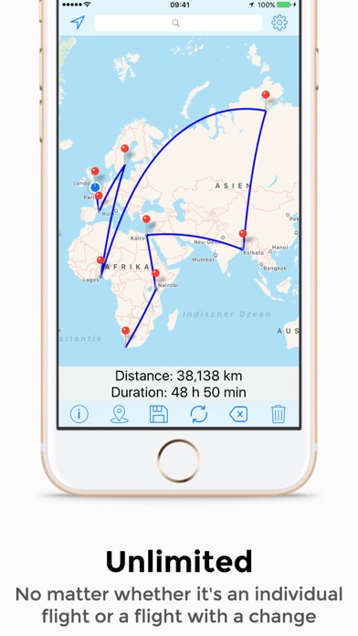 Flight Distance Calculator screenshot 3