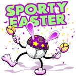 Easter Baseball Stickers