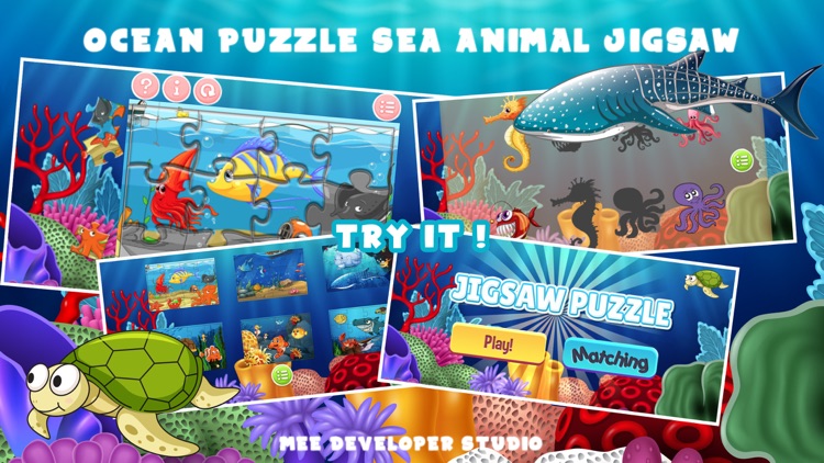 Ocean Puzzle Sea Animal Jigsaw