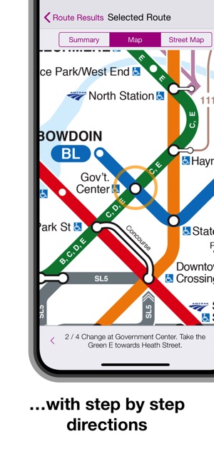 Boston T Map - MBTA subway map(圖3)-速報App