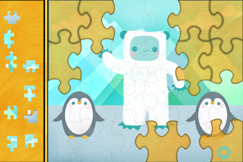 Monster Games for Kids: Jigsaw Puzzles HD - Gold screenshot 4