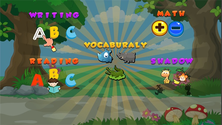 Writing abc learning Alphabet