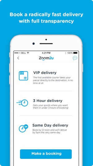 Zoom2u Express Courier(圖2)-速報App