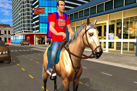 Mounted Horse Pizza Delivery screenshot 4