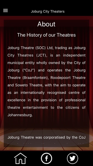 Joburg City Theatres screenshot 3