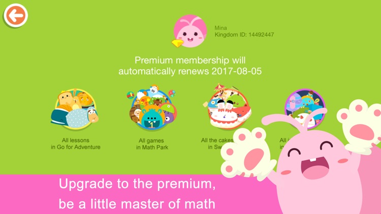 Math Kingdom-A Math Learning Trip with Miya, Mina screenshot-4