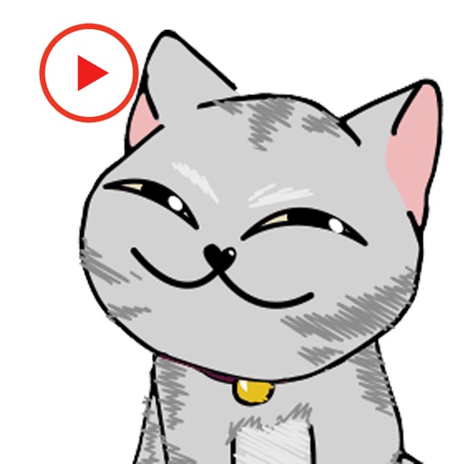 Little Cat Animated Stickers