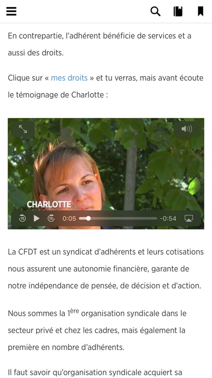 CFDT et Moi