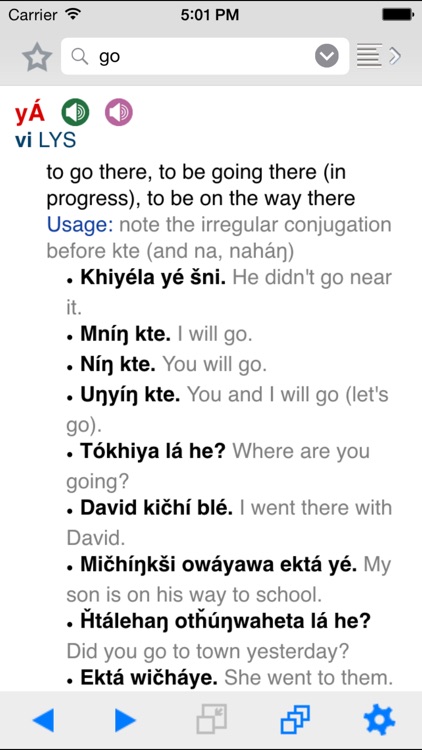 New Lakota Dictionary - Mobile