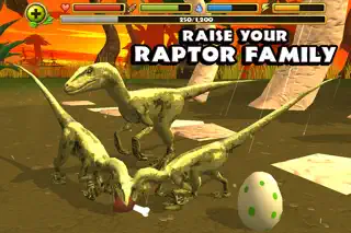 Jurassic Life: Velociraptor Dinosaur Simulator - Screenshot 2