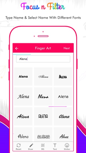 Focus n Filter - Name Art(圖1)-速報App