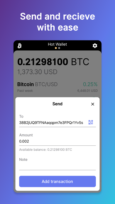 Bitcoin Wallet for COINiD screenshot 4